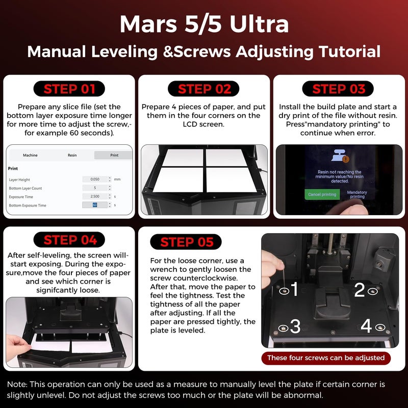 Sovol 2 Pack Resin 3D Printer Flex Building Plate, Spring Steel Flexible Plate and Magnetic Base Platform for Mars 4/Mars 4 Ultra/Mars 5/Mars 5 Ultra Photon Mono 2 160x96mm - Image 4
